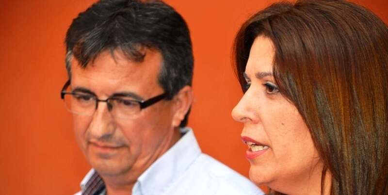 Imagen de archivo de Carmen Hernández y Juan Francisco Artiles (Foto TA)